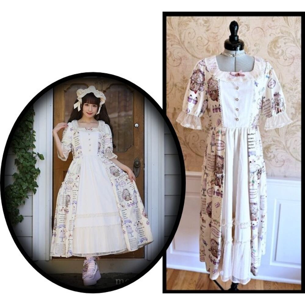 Axes Femme Kawaii 10th Anniversary Dress Size M J Fashion Lolita Sweets Dolly